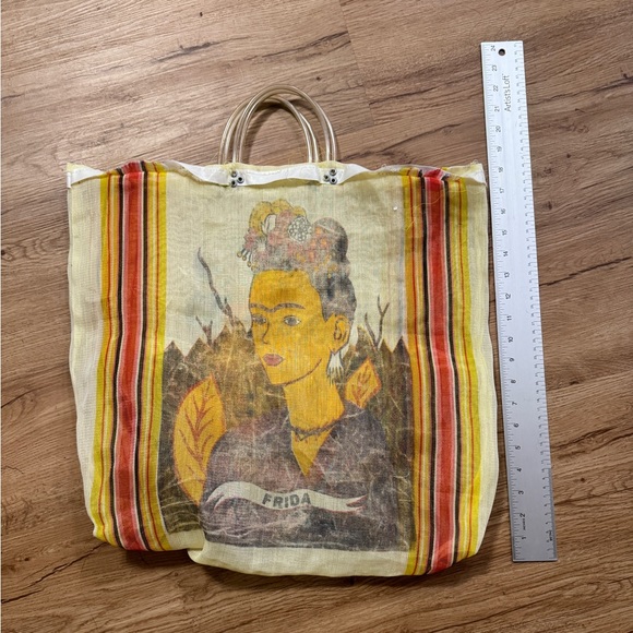 Frida Kahlo apron and mesh bag - Picture 3 of 9